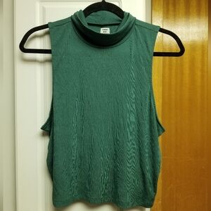 💮Sunday Best cowl neck muscle top